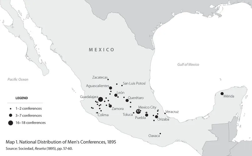 Voluntary associations in turn of the century Mexico (mens' conferences)