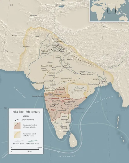 India, late 16th century