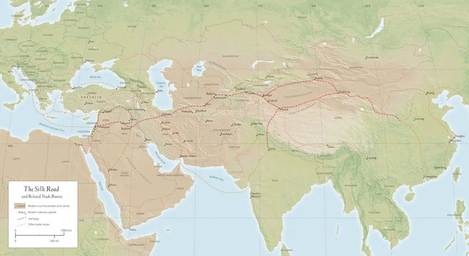 The Silk Road and Related Trade Routes