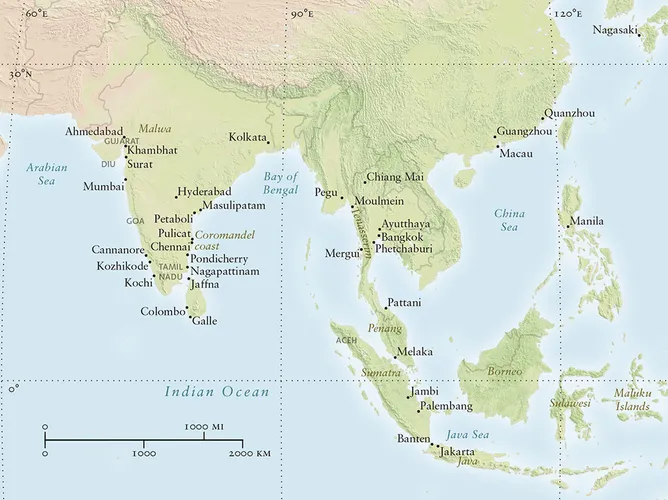South and southeast Asia